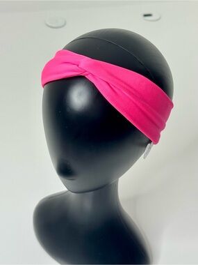 Athleta Vivid Pink Twist Headband